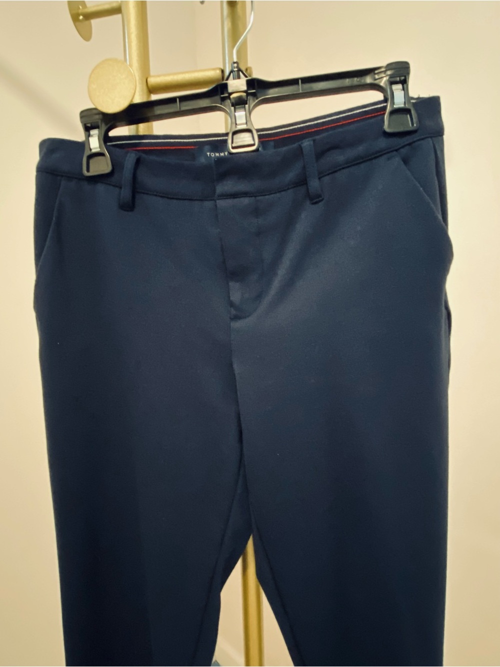 Tommy Hilfiger Dark navy Women's Tailored Pants - Picture 4 of 5